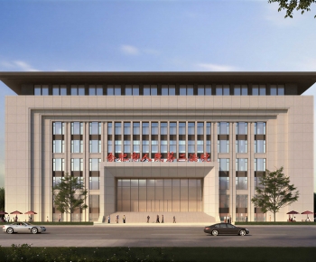 Modern Appearance Of Commercial Building-ID:566760069