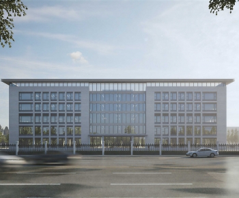 Modern Industrial Building-ID:167850972