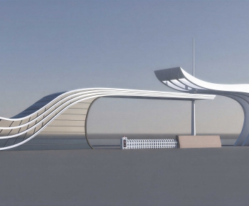 Modern Building Appearance-ID:319123031