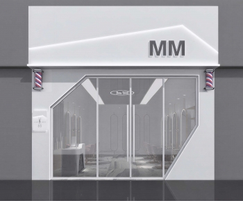 Modern Facade Element-ID:944073924