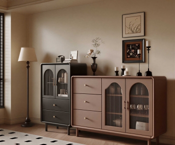 French Style Side Cabinet-ID:676546101