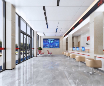 Modern Office Reception Desk-ID:297713043
