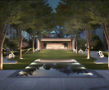 Modern Garden Landscape-ID:902146107