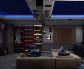 Modern Audiovisual Room-ID:639978898