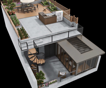 Modern Building Appearance-ID:840640072