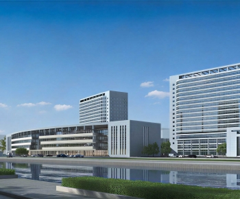 Modern Building Appearance-ID:723802091