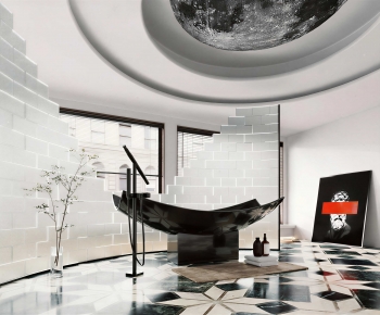 Modern Office Reception Desk-ID:254379036