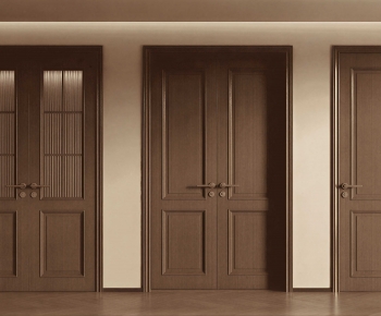 New Chinese Style Single Door-ID:901845938