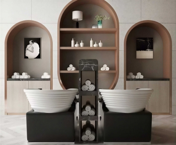 Modern Bathroom Cabinet-ID:542942055