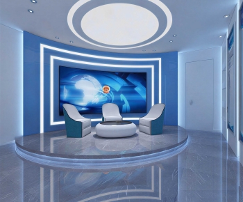 Modern Exhibition Hall-ID:497208122