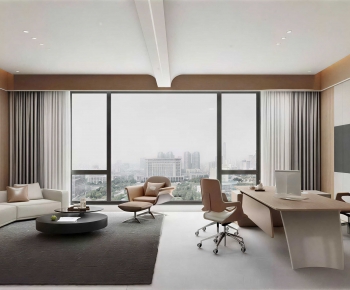 Modern Manager's Office-ID:685795075
