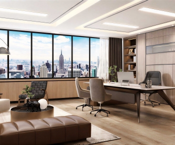 Modern Manager's Office-ID:486298089