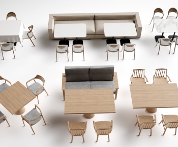 Modern Dining Table And Chairs-ID:537811044