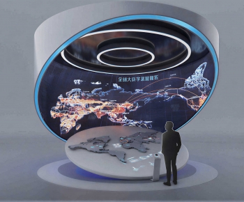 Modern Exhibition Hall-ID:342268997