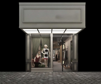 Industrial Style Facade Element-ID:848594906