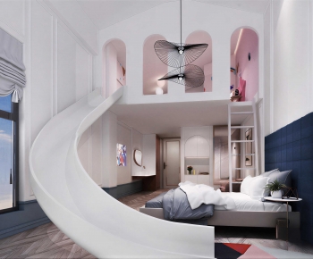 Modern Girl's Room Daughter's Room-ID:723340996