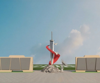 Modern Sculpture Sketch-ID:655436999