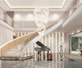 Modern A Living Room-ID:433421181