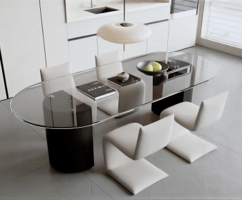 Modern Dining Table And Chairs-ID:326819908