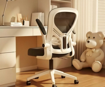 Modern Computer Desk And Chair-ID:527622946