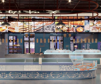 Modern Supermarket-ID:673789024