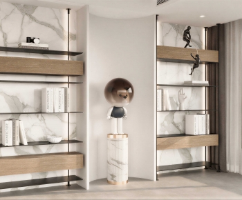 Modern Bookshelf-ID:642834904