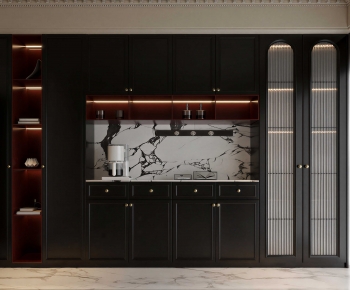 French Style Wine Cabinet-ID:656089861