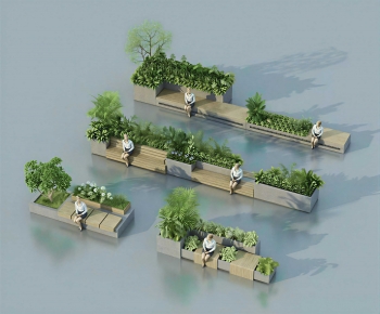 Modern Flower Bed, Flower Bowl, Flower Box-ID:544871095