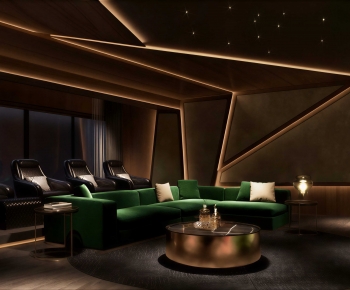 Modern Audiovisual Room-ID:134181988