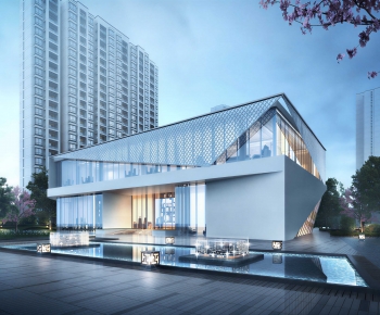 Modern Appearance Of Commercial Building-ID:914840774