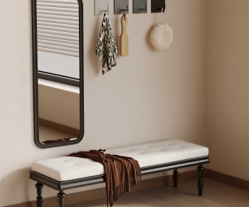 Modern Stool For Changing Shoes-ID:730365049