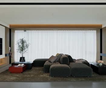Modern A Living Room-ID:850239042