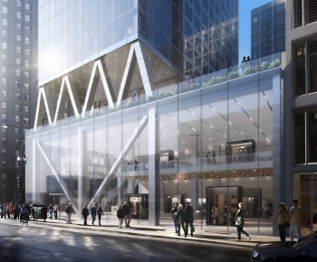 Modern Commercial Street-ID:825978048