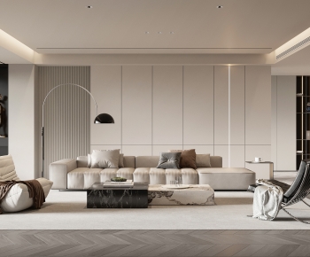 Modern A Living Room-ID:609272969