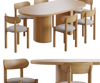 Modern Dining Table And Chairs-ID:428783898
