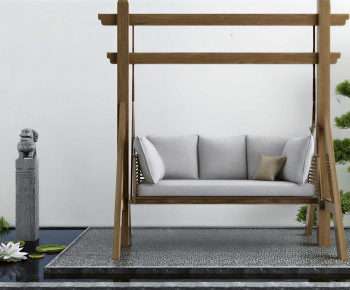 New Chinese Style Hanging Chair-ID:945231911