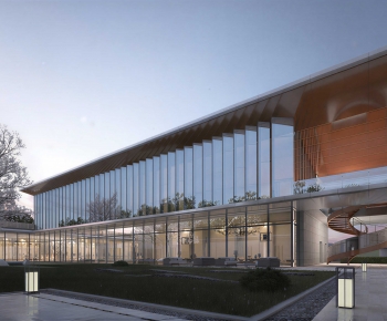 Modern Building Appearance-ID:189860117