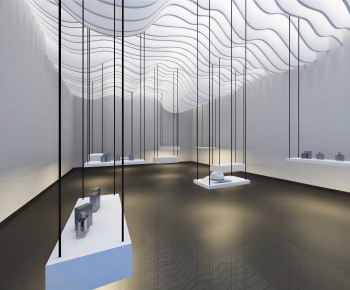 Modern Exhibition Hall-ID:852521909