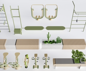 Industrial Style Fitness Equipment-ID:567121988