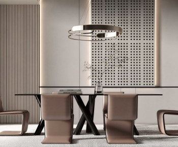 Modern Dining Table And Chairs-ID:316251994