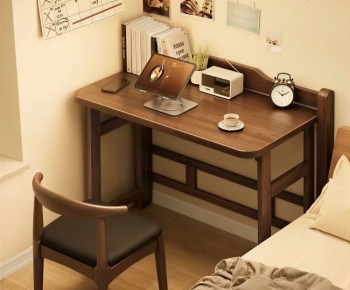 Modern Computer Desk And Chair-ID:490017895