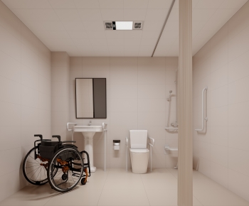 Modern Public Toilet-ID:459749779