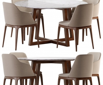 Modern Dining Table And Chairs-ID:275244007
