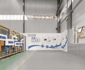 Modern Factory Floor/warehouse-ID:500205044