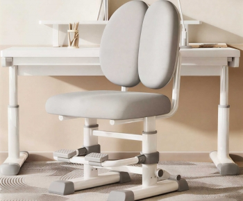 Modern Computer Desk And Chair-ID:474170924