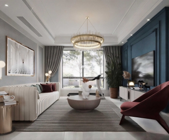 Modern A Living Room-ID:320048099