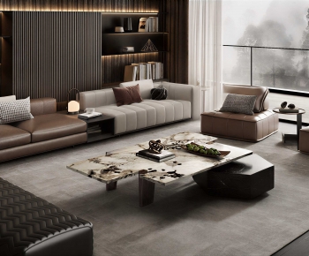 Modern Multi Person Sofa-ID:301370623