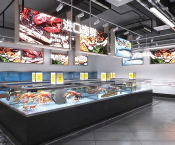 Modern Shopping Malls And Supermarkets-ID:123112923