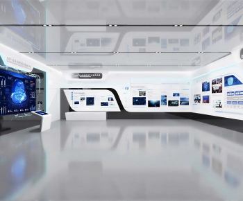 Modern Exhibition Hall-ID:176515107