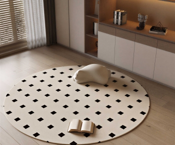 Modern Circular Carpet-ID:880800015